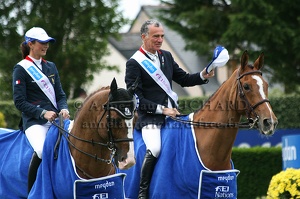 Penelope LEPREVOST - Michel ROBERT (35617 visits) Remise des prix - CSIO 5* La Baule 2010 Penelope LEPREVOST - Michel ROBERT