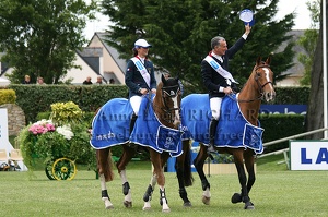 Penelope LEPREVOST - Michel ROBERT (37880 visits) Remise des prix - CSIO 5* La Baule 2010 Penelope LEPREVOST - Michel ROBERT