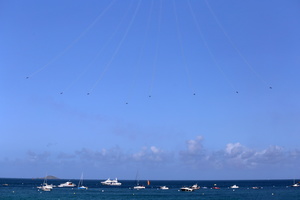 Patrouille de France (11868 visits) Démonstration de la Patrouille de France
Plage du Trestaou - Perros Guirec
Bretagne - Août 2017 Patrouille de France